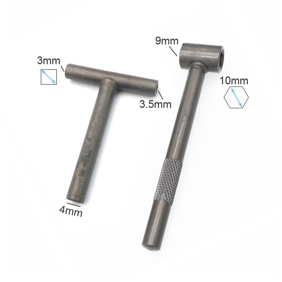 T Type Multi-use Adjuster Wrench Repair Tool for Scooter Motorcycle Engine Valve
