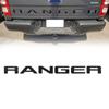 Tailgate Insert Letters for Ford Ranger  , 3D Logo Stickers Raised & Decals Letters, Tailgate Emblems