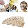 50/100PCS Woman Wooden Body Hair Removal Sticks Wax Waxing Disposable Sticks Beauty Toiletry Kits Wood Tongue Depressor Spatula
