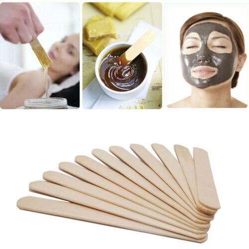 50/100PCS Woman Wooden Body Hair Removal Sticks Wax Waxing Disposable Sticks Beauty Toiletry Kits Wood Tongue Depressor Spatula