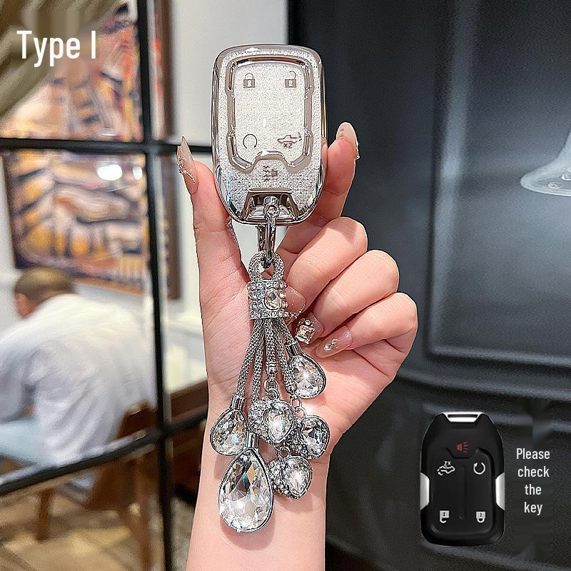 Chevrolet Suburban Saab GMC Imported Car Key Case Cover Keychain Bag