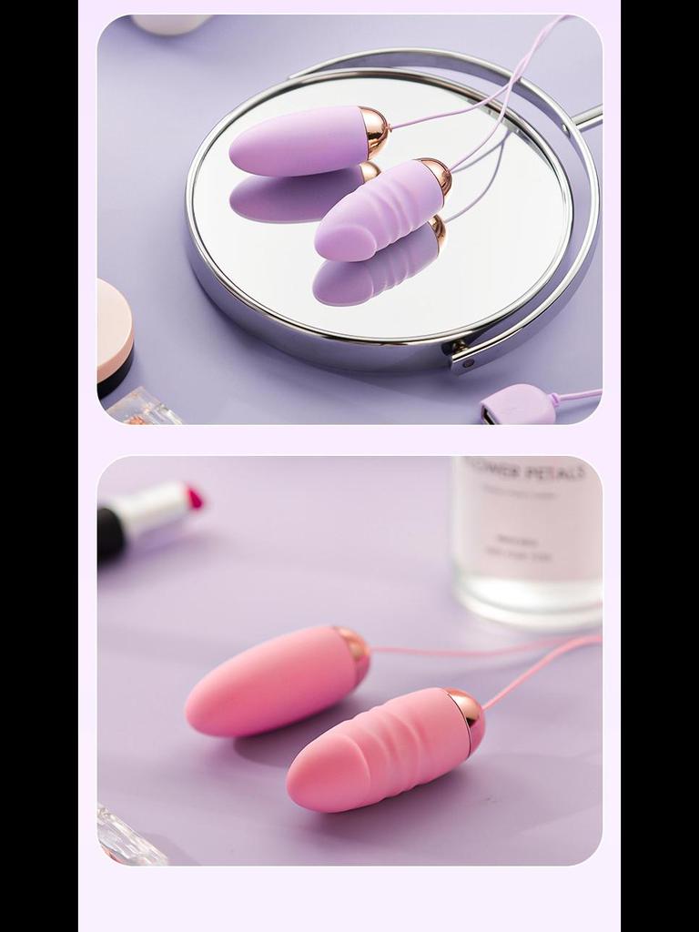 Бесшумный вибратор ROSELEX Double Shock - вставная секс-игрушка для взрослых и мастурбатор