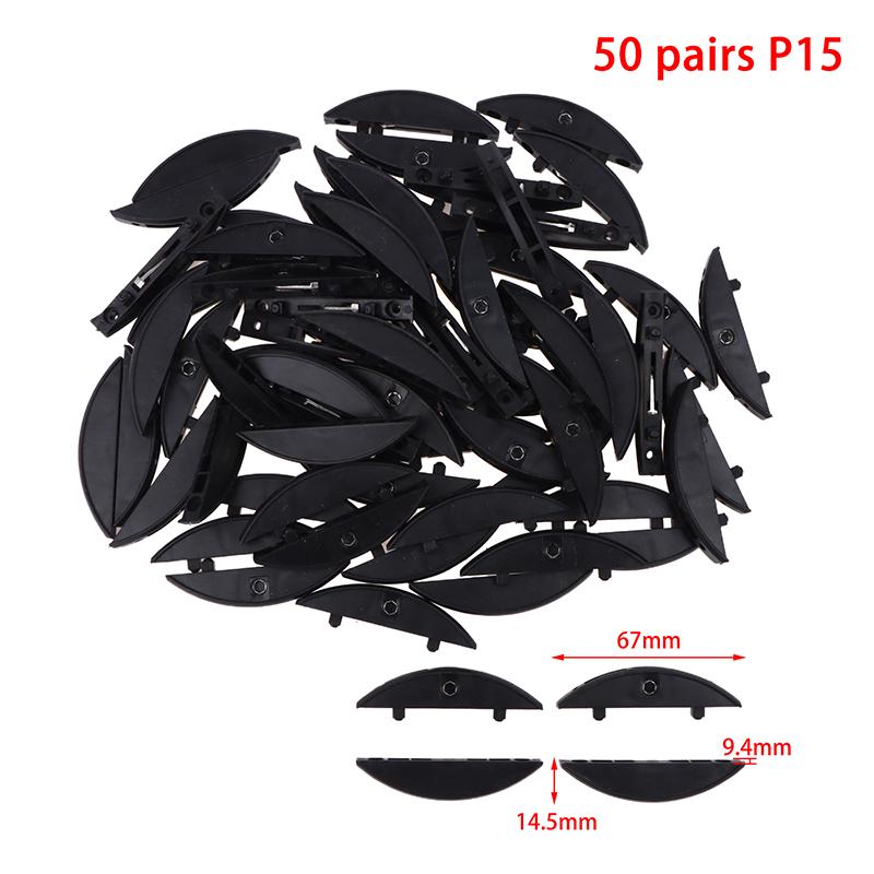 50 пар невидимых разъемов для деревообработки Lamino P15 P14, фанерный крепеж 2 в 1 для долбежного станка Lamino, многоразовые аксессуары
