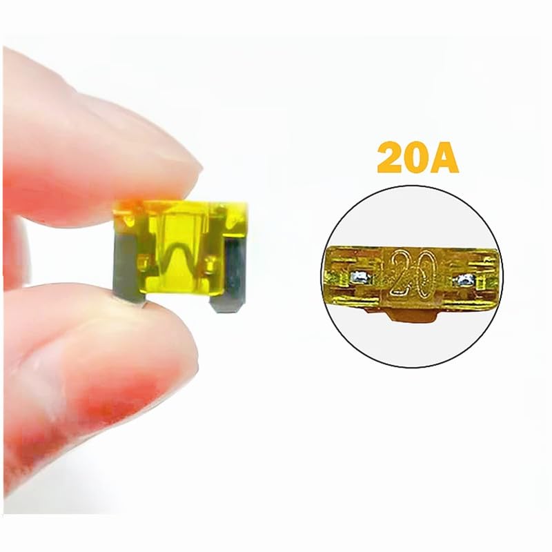 AU048 Low Profile Fuses, 7 Types (5A - 30 A), Sold Separately, Set of