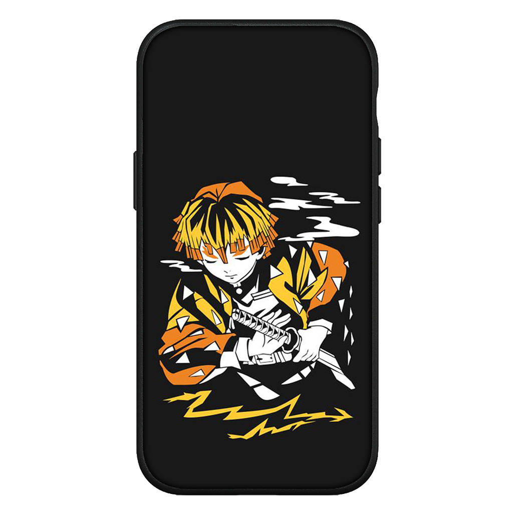 Для iPhone 16 15 Xiaomi Redmi Note 14 13 12 11 Pro Max 16e Samsung Galaxy S25 S24 S23 Moto OPPO Huawei Nezuko Demon Slayer Tanjirou чехол для телефона с рисунком