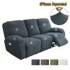1/2/3Seater Recliner Sofa Cover Elastic Anti-Slip Washable Armchair Slipcover Couch Cover Furniture Protector Living Room Home