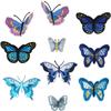 Embroidery Butterfly Patches Fabric Butterflies Butterfly Iron On Patches  DIY Decor