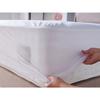 Protège matelas éponge imperméable anti-acariens 140 x 190 + 30 cm