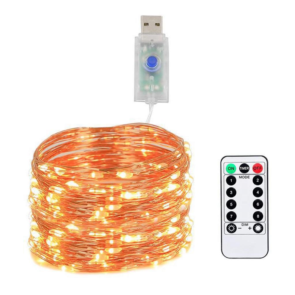 Warm Color Light String Multifunctional Usb String Suitable For Indoor Christmas Wedding Courtyard Light String