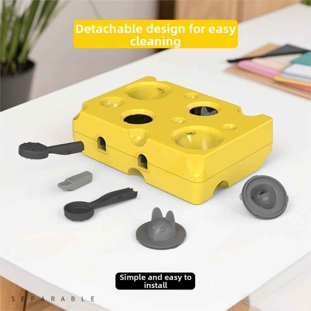 Mental Stimulation Cats Feeder Puzzle Toy Slow Feeding Food Dispenser  Pet Training