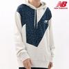 New Balance Толстовка с капюшоном Nbn0b46043 Gr Pattern Hoodie