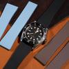 18 мм 19 мм 20 мм 21 мм 22 мм Фторкаучуковый Ремешок для Часов Rolex Day-Date Deepsea Submariner Резиновый Ремешок по Размерам для Часов Seiko