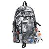 Schoolbag high value ins personality graffiti fashion large capacity trend casual schoolbag junior high school college student backpack
