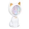 Sunset Projection Lamp Cute White Cat 360 Degrees  Rotation USB Charging Wide Application Sunlight Lamp for