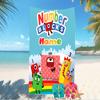Customizable personalized beach towels Numberblocks themed designs.Suitable for the beach, yoga, sports;ideal as beach accessories