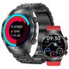 SACOSDING Smart Watch Men 1.49" Amoled Screen ECG Blood Pressure SOS Bluetooth Call Sports Fitness Tracker Smartwatch