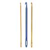 3Pcs Crochet Hooks Durable Sewing Needles with Hole Eye for for Knitting Sweaters Scarves Gloves