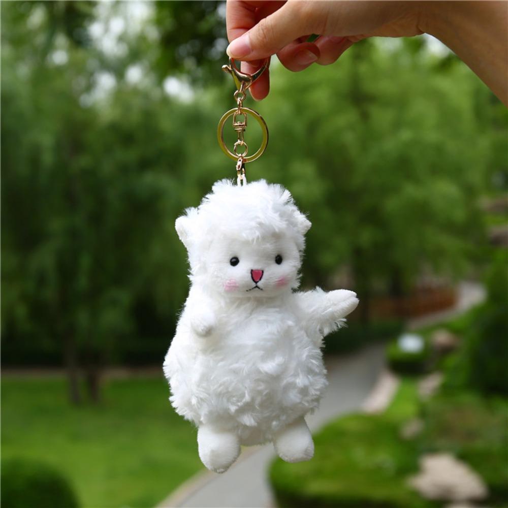 Милый брелок плюшевый овечка подвеска новая овечка кукла сумка подвеска подарки