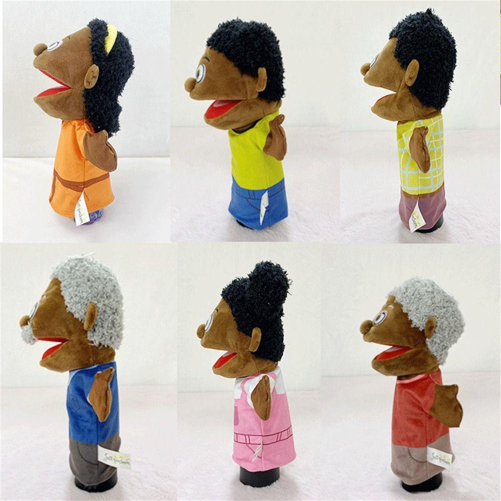 Educational Plush Toys African Hand Toy Plush Hand Puppet Hand Puppet Finger Puppets Finger Dolls