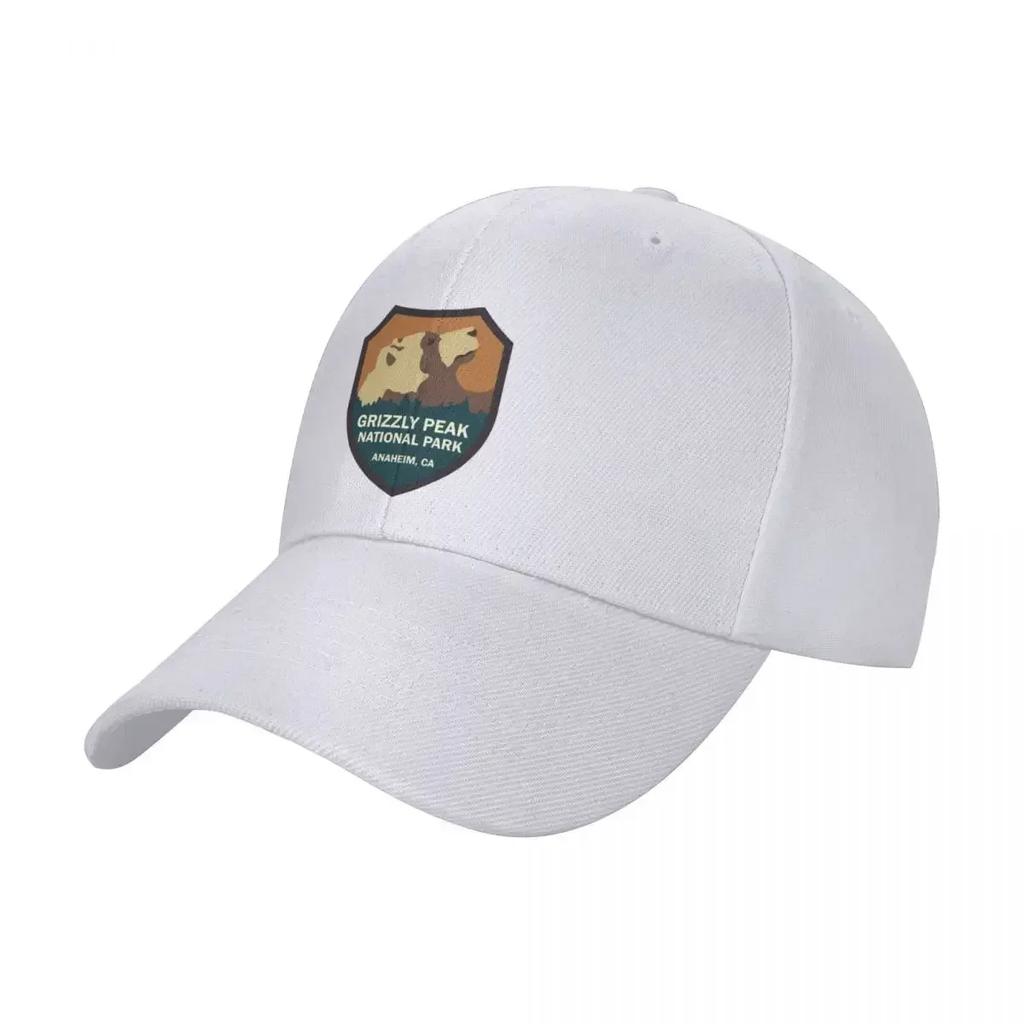 Grizzly Peak National Park Sign Baseball Cap Golf Cap cute Anime Dropshipping Woman Mens