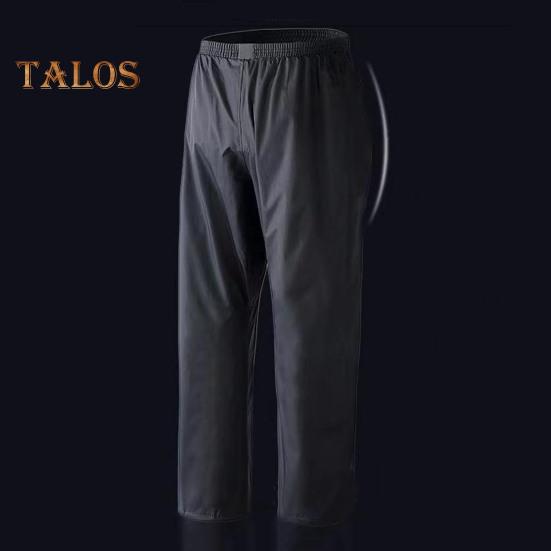 Комплект из 2 шт., плащ, брюки, мужской, женский, с капюшоном, длинный рукав, дождевик, эластичный пояс, длинные брюки, комплект, светоотражающие полосы, водонепроницаемый дождевик