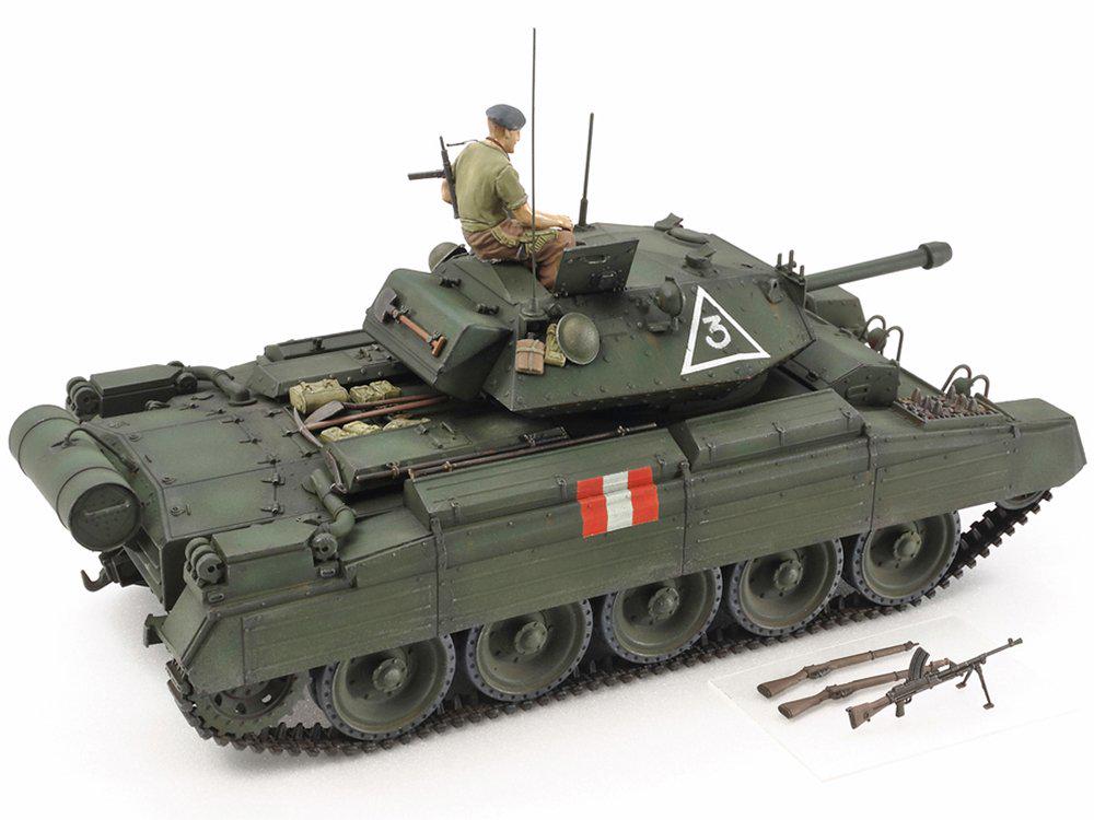 Tamiya Серия Italeri №. 25 1/35 Британский крейсерский танк Crusader Mk.3 Пластиковая модель 37025