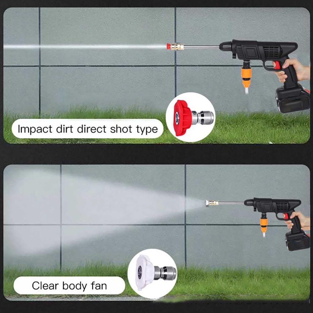 10000 мАч/20000 мАч 80 бар Беспроводная мойка высокого давления для автомобиля, распылители воды, портативная мойка высокого давления для автомобиля