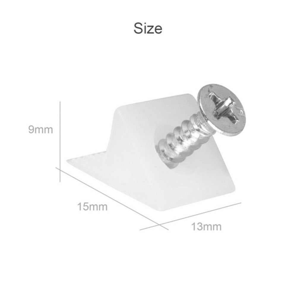 Sagging Support Drawer Chest Bottom Hardware Bracket Bevel Plate Support Mending Wedge Screw