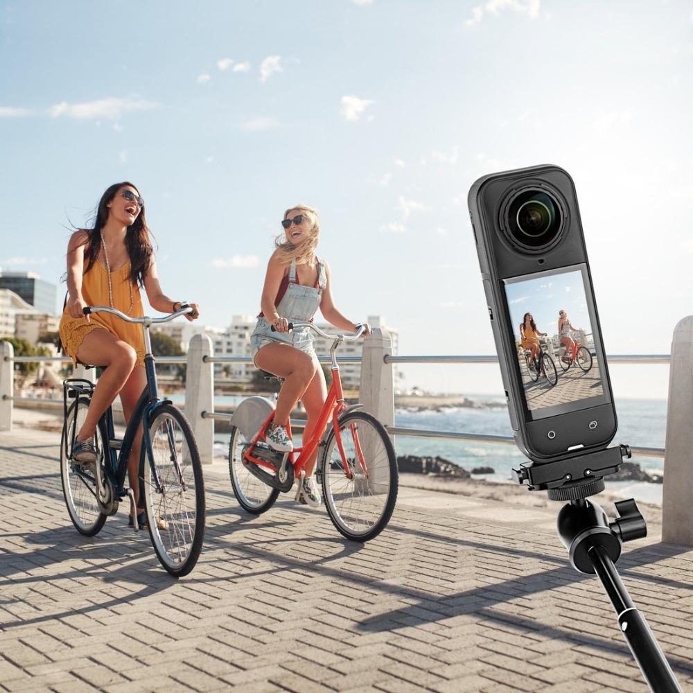 Алюминиевое быстросъемное базовое крепление-адаптер для экшн-камеры Insta360 X5, крепление для камеры Insta360 Ace Pro / Ace Pro2