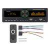 Multimedia Car Stereo, MP3 Car Player with Colorful Lights, Bluetooth 5.0 AUX Input Car