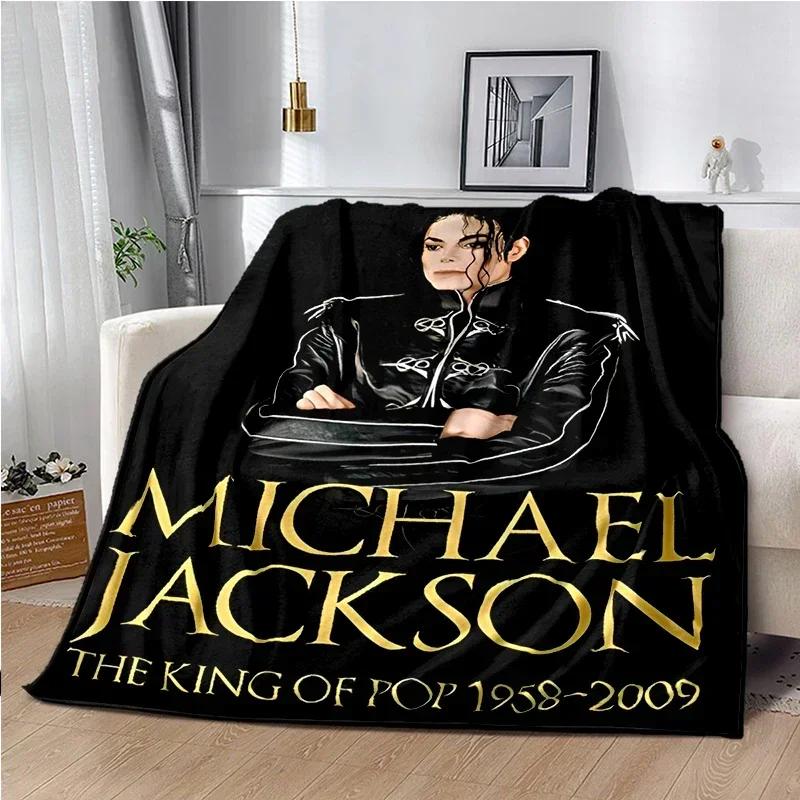 Плед Michael J-Jackson Супер Мягкий высококачественный Плед для Путешествий Постельное Белье Диван Походная Кровать удобный Плед Подарок на День Рождения