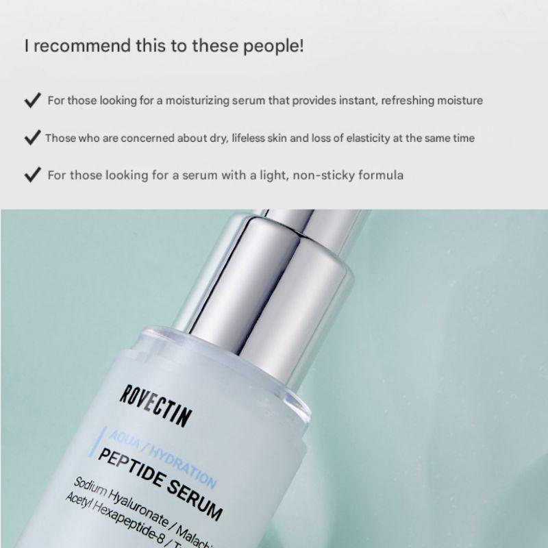 ROVECTIN Peptide Hydration Elasticity Serum 30ml