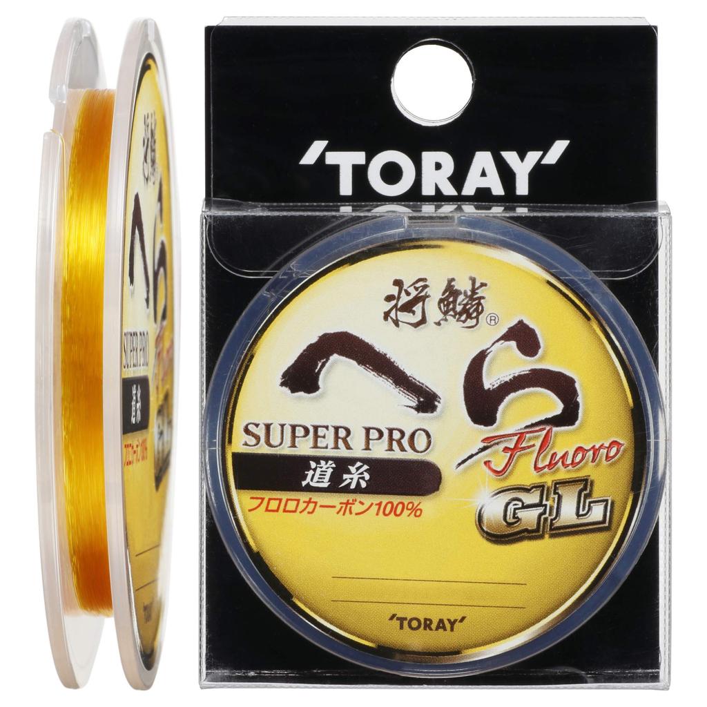 TORAY Флюорокарбоновая леска General Spatula Super Pro Fluoro Road Thread GL 50m Gold Нет. 0.8