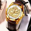 Новые часы Dragon Watch мужские деловые водонепроницаемые модные кварцевые часы мужские часы автоматические немеханические часы