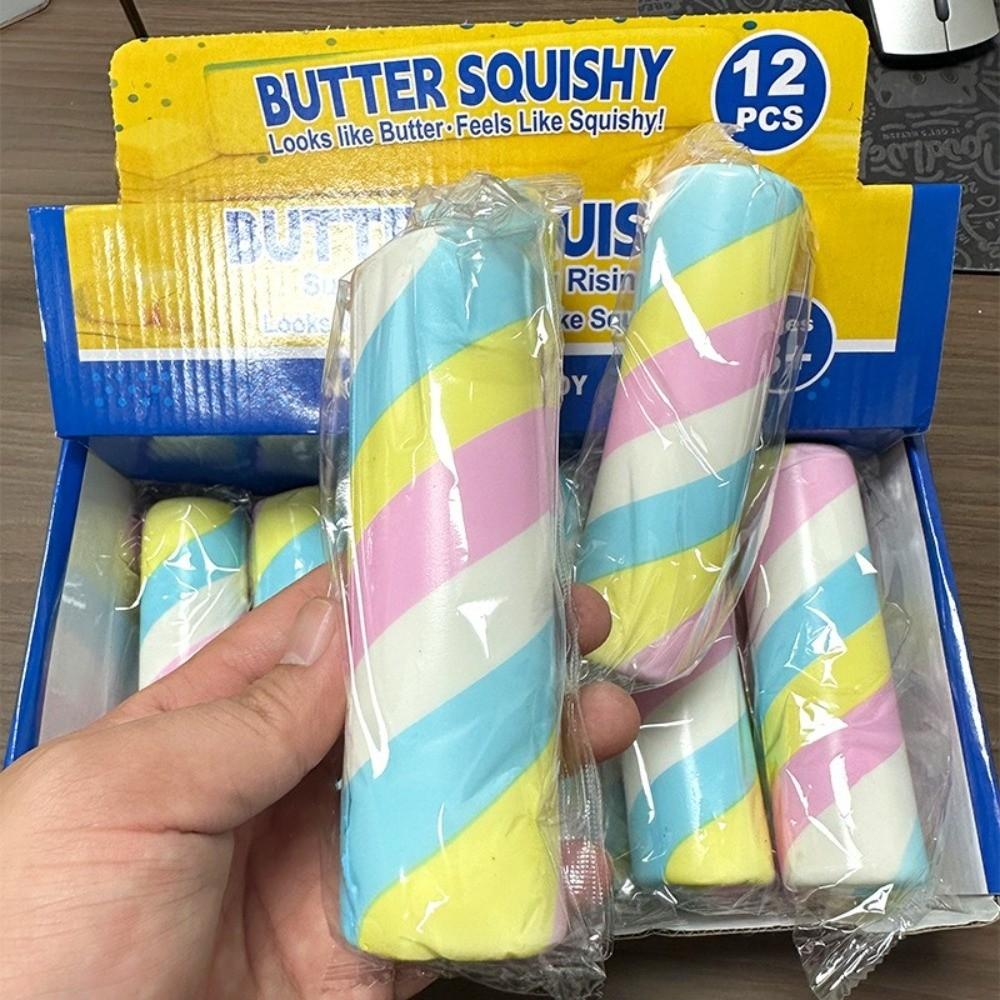 Slow Rising Butter Stick Fidget Toy Soft Butter Stick Squeeze Toy Home Relaxation