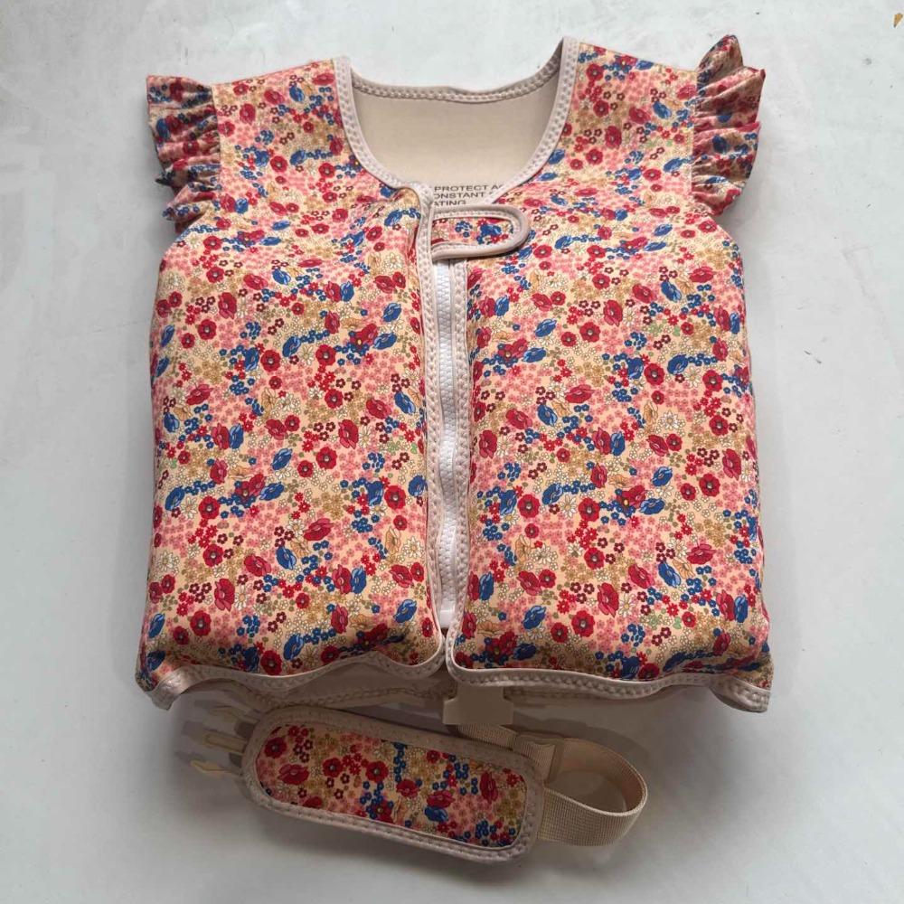 Adjustable Child Buoyancy Vest Not Falling Off Inflation-Free Swimming Vest  Child
