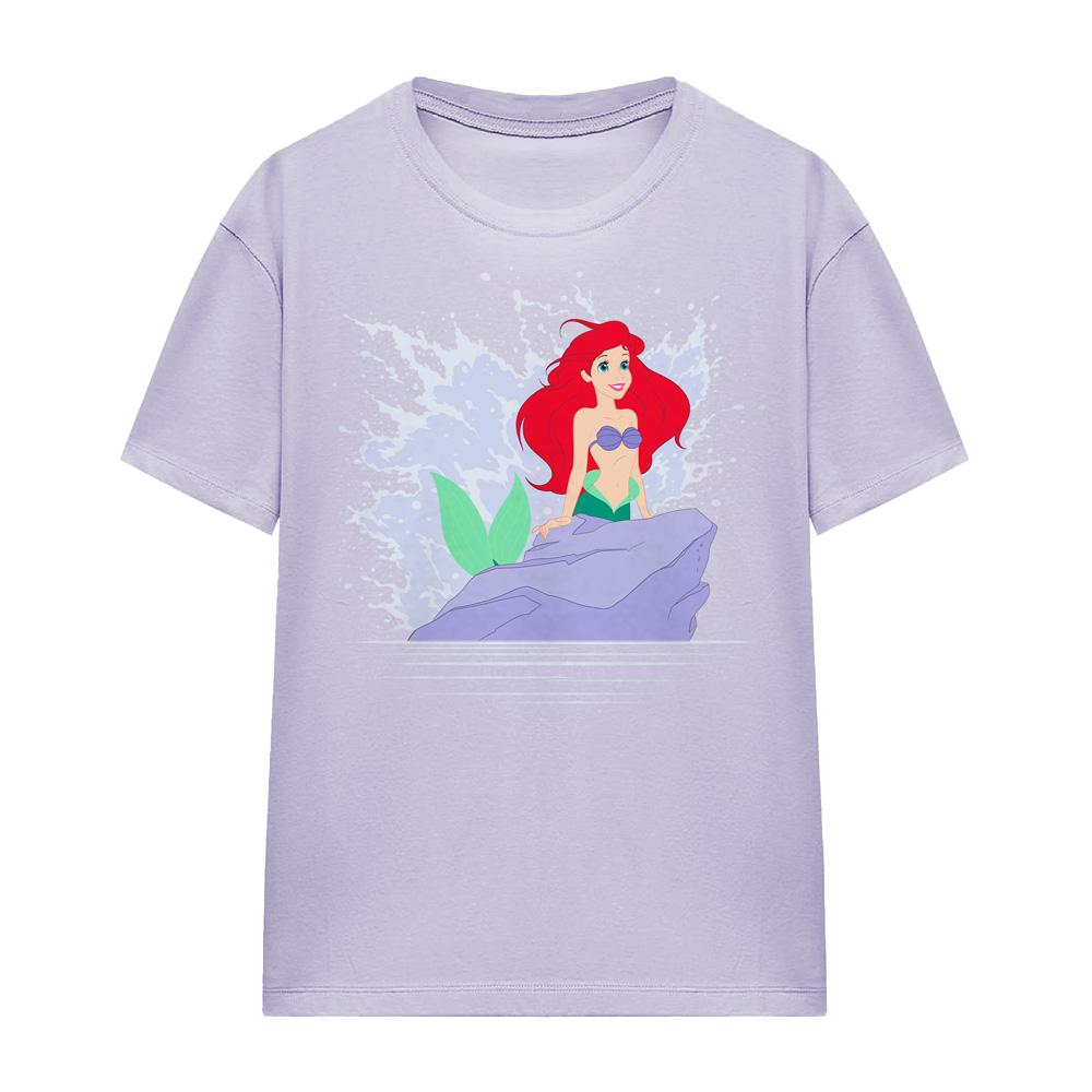 The Little Mermaid Womens/Ladies Ariel Splash T-Shirt