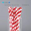 100 Eco-Friendly Colored Paper Straws: Disposable, Creative Party Straws for Juice & Cocktails
