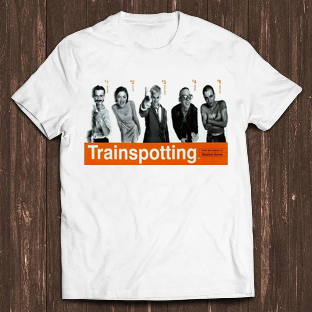 Футболка Trainspotting Культовый фильм 90-х Ретро Крутой Подарок Футболка C245