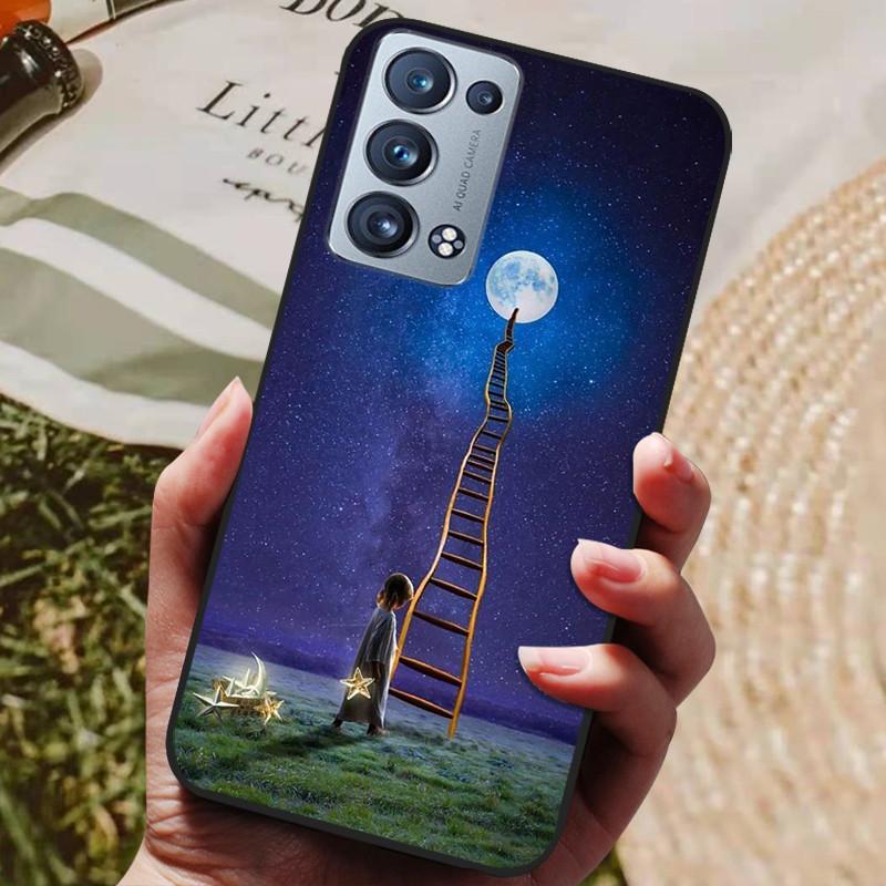 Для Oppo Reno 6 Pro 5G CPH2247 Чехол Силиконовая задняя крышка Чехол для телефона Для Oppo Reno 6 Pro 5G CPH2249 Чехлы Reno6 Pro Мягкий бампер