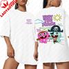 Happy Tree Friends Футболка Унисекс Аниме Футболка Рубашка Новинка Тренд Харадзюку 90-е Ретро Стиль Одежда Летняя Повседневная