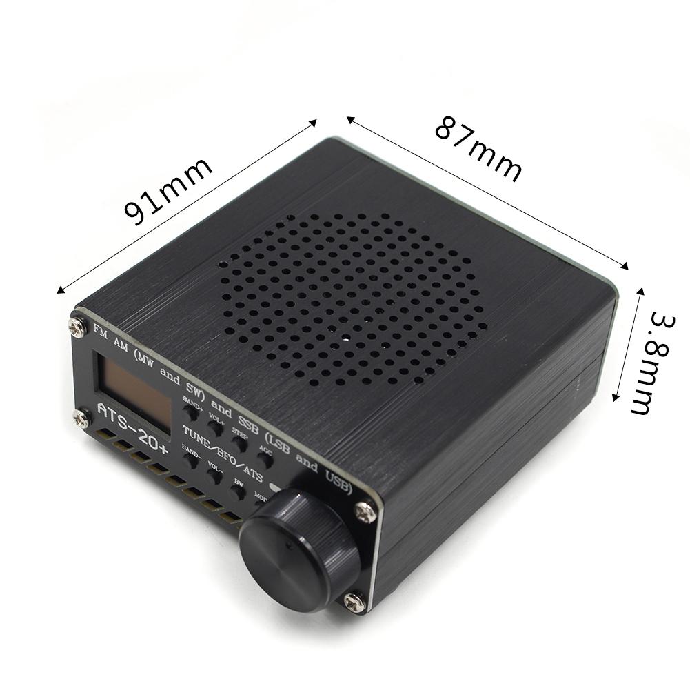 SI4732 Полнодиапазонный радиоприемник ATS-20+ AM (МВт ЮВ) ССБ (младший разряд USB) + Антенна