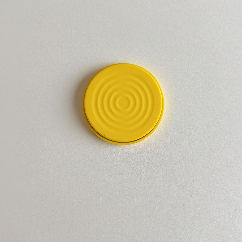 Универсальный прочный магнитный держатель-захват для телефона, PopSocket для мобильного телефона, Круглый силиконовый складной кронштейн-подставка, Дизайн «Водяные круги»