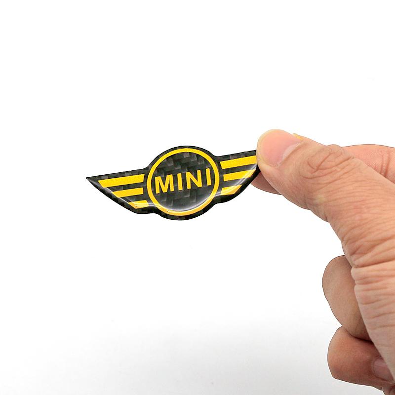 1 шт. Стиль автомобиля Наклейки-значки на руль Для MINI Cooper Countryman One S JCW R53 R55 R56 R50 R52 F56 F60 F54 F55 gzpxv22