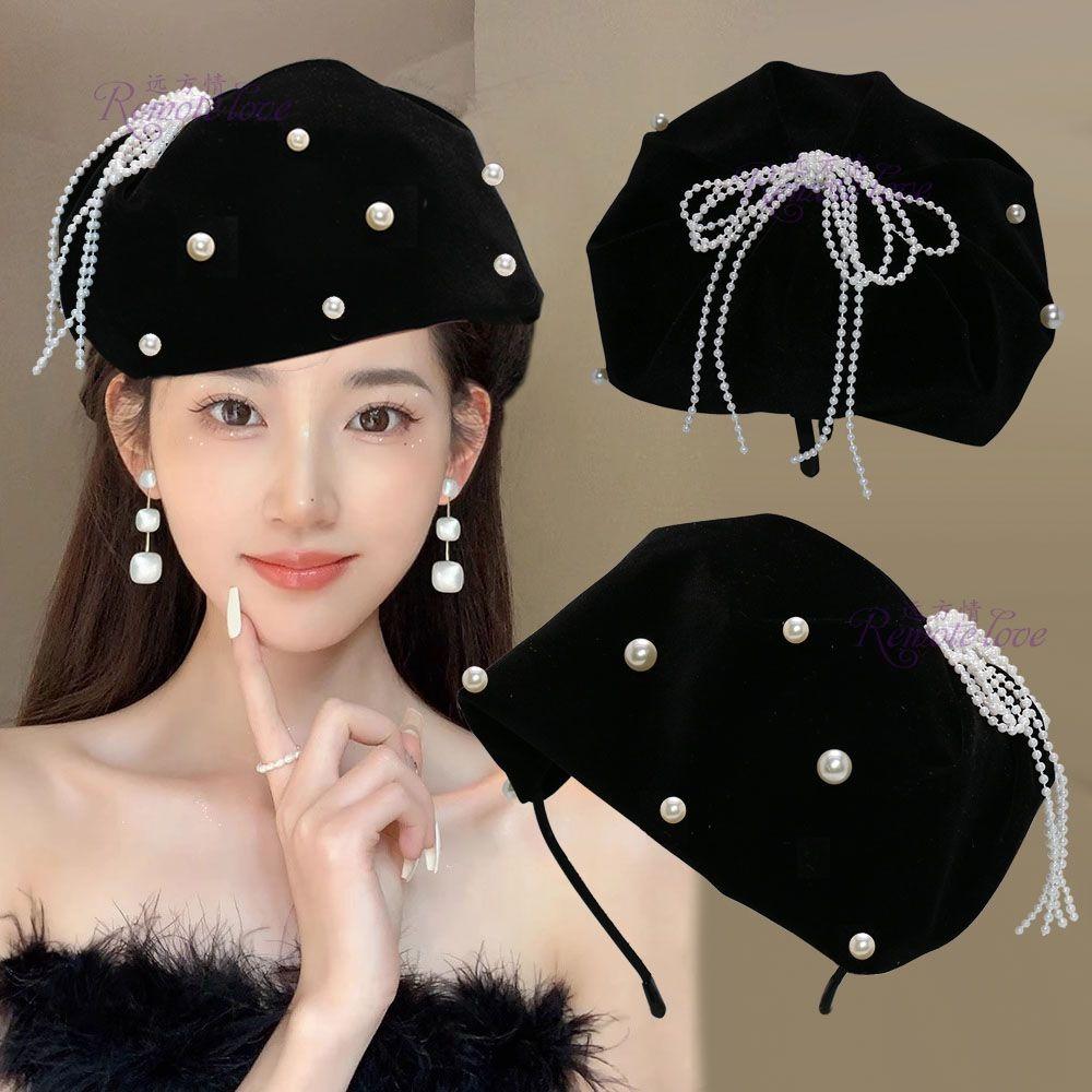 Элегантная полушляпка с кисточкой, модная женская шляпа