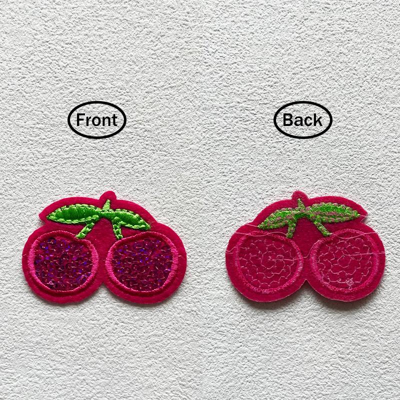 Cartoon Animals Embroidered Iron Patch For Clothing DIY Striped Sewing Patch