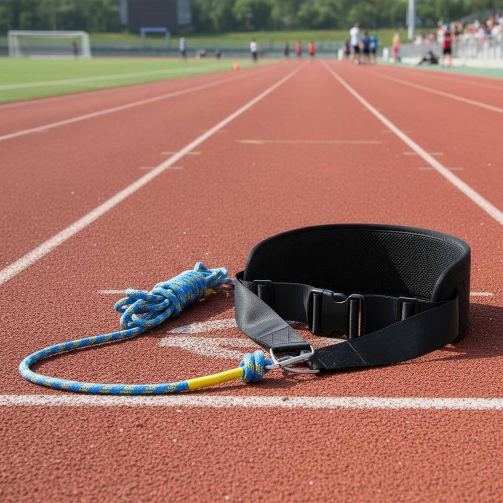 Training Tow Strap Outdoor Resistant Rope Fitness Equipment for Power Sled Drag
