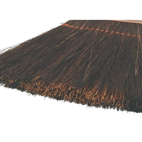 Nihon Clean Tech Hybrid Broom with Dustpan, 20cm Wide x 74cm Long, Indoor/Outdoor Use, Mixed Two-Material Tip, for Coarse Dust and Light Dust