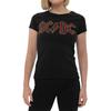 Womens/Ladies Embellished Logo T-Shirt