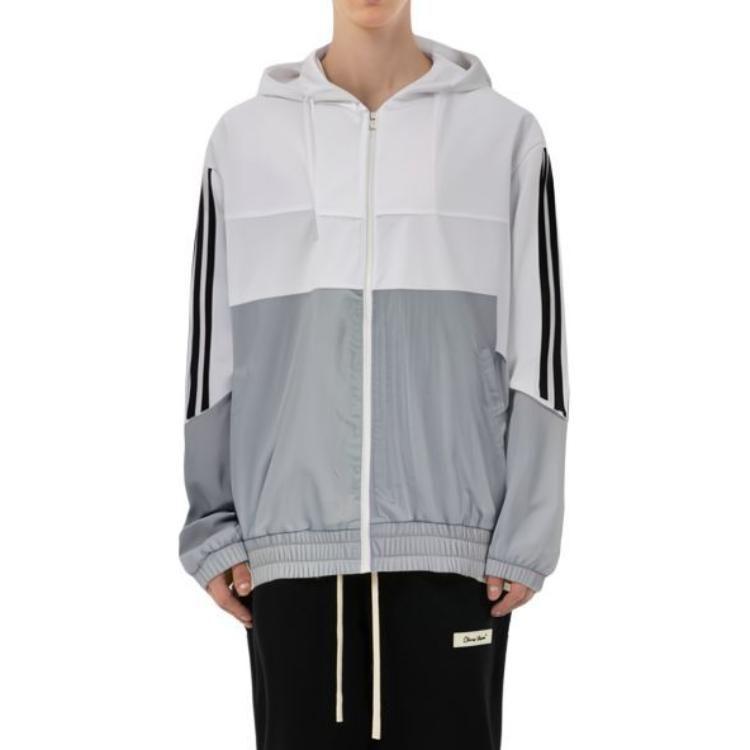adidas Куртки Мужские Белые С Капюшоном Умеренные Другие HN2423